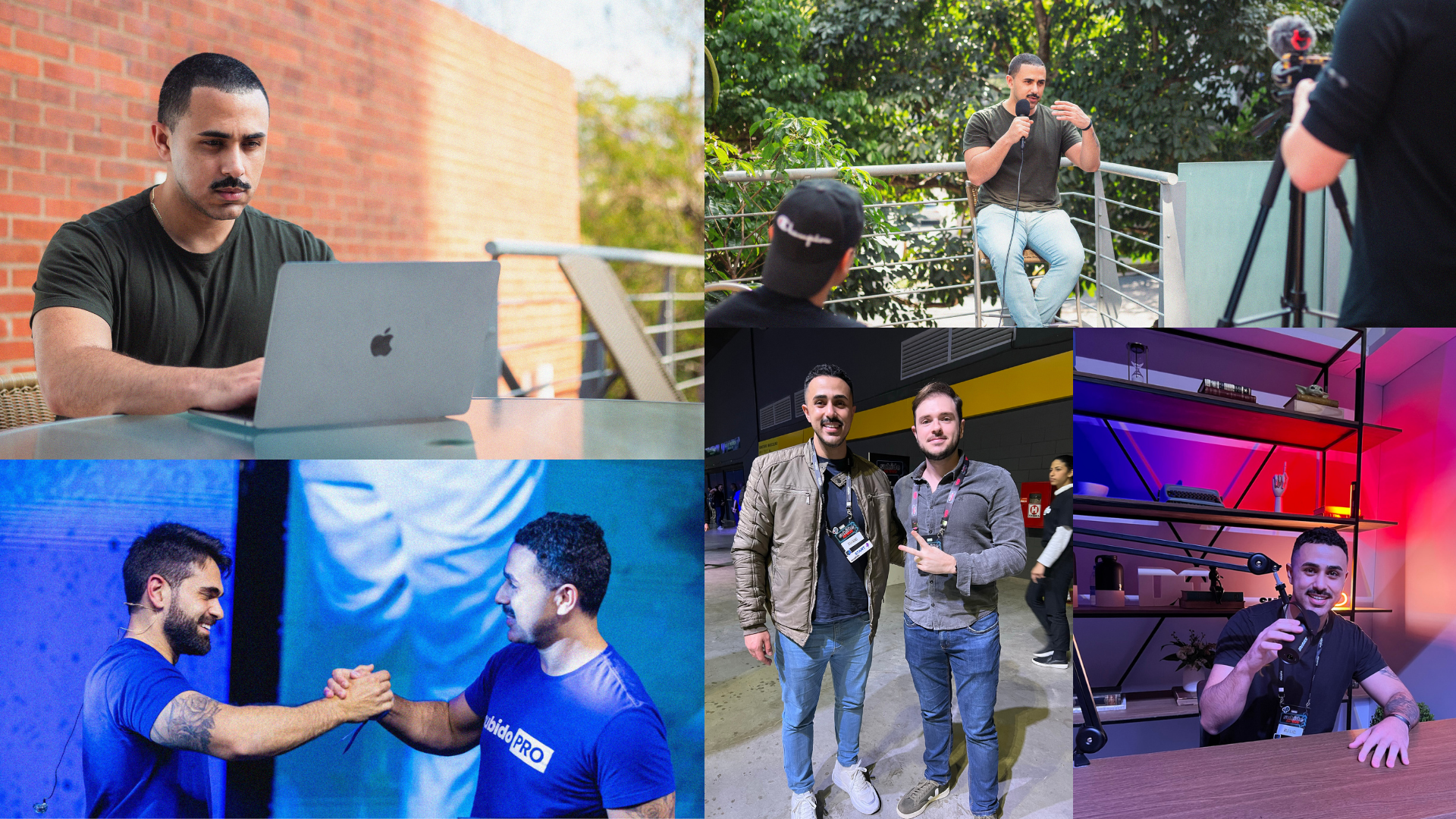 Átila Nunes, fundador da Sprint Grupo, em projetos, eventos e gravações